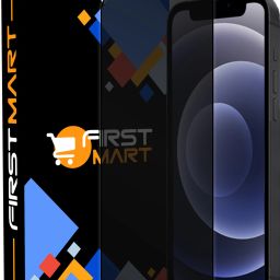 FIRST MART Edge To Edge Tempered Glass for Apple iPhone 12 Mini, Apple 12 Mini, iPhone 12 Mini, (Privacy Protection)-image-48