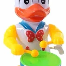 m s.toys Dancing Musical.Drum Toy Key Operated - Fun Toy for.Kids (Hello Kitty) Pack of 2 Rattle image 2