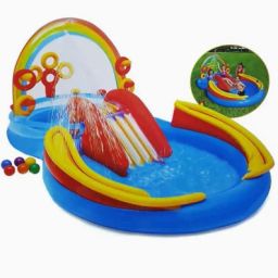 Outdoor&IndoorRainbow (IND*83) Bath Tub for Kids Pool Inflatable Swimming Pool-16