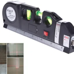 skywalk Multipurpose Level Laser Horizon Vertical Measure Tape Aligner Bubbles Ruler,Laser Level Pro Multipurpose Level Laser Horizon Vertical Measure Tape Aligner Bubbles Ruler,Laser Level Pro Non-magnetic Line Level image 2