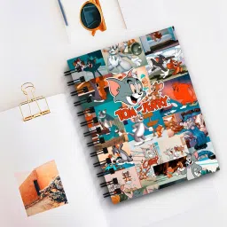 Wiro Binding | Spiral Diary Notebook For Office Use | Gift (5*7 Inch, 160 Pages) A5 Diary Unruled 160 Pages-3