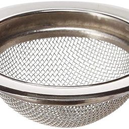 Kitchen Sink Stainless Steel Push Down Strainer-image-6