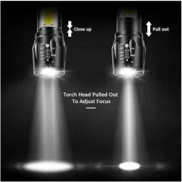 wifton Flashlight with COB Light Mini Waterproof Portable LED XPE COB Flashlight Torch Torch image 2