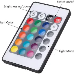 benhek 1 LEDs 0.14 m Multicolor Steady Box Rice Lights image 4