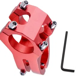 Cycle Handlebar Stem MTB 31.8MM Aluminum Easy Install With Allen Key Durable Bicycle Handle Grip-24