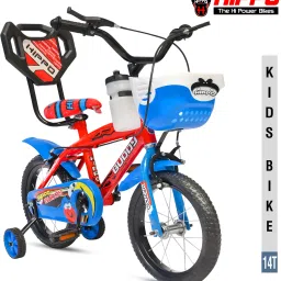 Buddy Kids Bike Rigid Fork Caliper Brake Bottle & Basket Full Chain Cover 14 T (inch) Road Cycle-image-1
