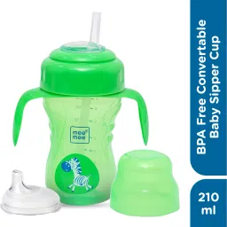 Baby Sipper cup BPA free convirtable for toddler kid , soft spout straw mug-image-72