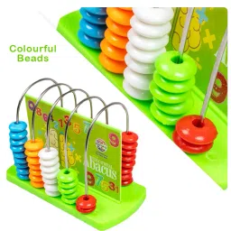ratnas Junior Abacus (1407) Learn to Count, Add & Subtract with Colourful Beads image 2