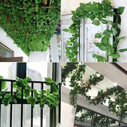 Pack Of 4 Money Plant Bail Artificial Plant-24