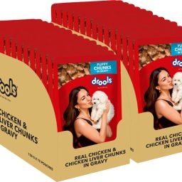 Chicken Liver and Real Chicken 4.5 kg (30x0.15 kg) Wet Young Dog Food-31