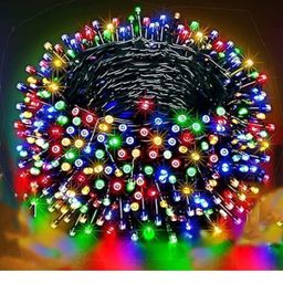 junjadiya 60 LEDs 18 m Multicolor Steady Ball Rice Lights-picture-15