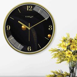 random 12 Inches Black Round Wall Clock-picture-21