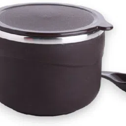 Steel Soup Bowl Premium Quality Stainless Steel Soup Bowl With Lid & Spoon Holder-image-47