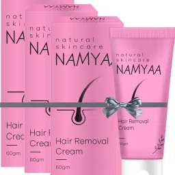 Hair Removing Cream for Intimate Skin with After Wax Soothing Serum with Vitamin C-Pack of 3 Cream-10