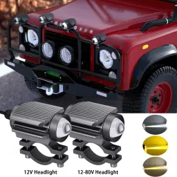 LED Fog Lamp Unit for Universal For Car, KTM, Hero, Honda, Mahindra, TVS, Yamaha Universal For Car, RC 200, RC 390-17
