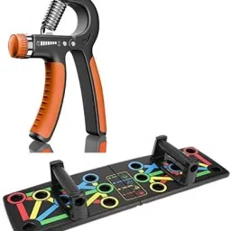 SMR 0.2 kg Hand Grip Strengthener , PUSHUP BAR Home Gym Combo-picture-10