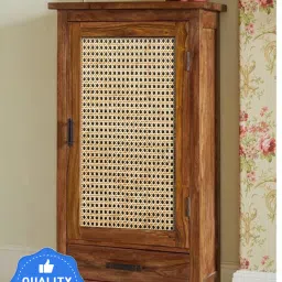 Solid Wood Close Book Shelf-18