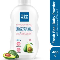 fresh feel baby powder, Dermatological tested and Parabin free for newborn-image-73