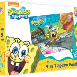 SpongeBob SquarePants 4-in-1 Jigsaw Puzzle (2374) Dive into an Ocean of Fun-picture-14
