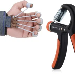 Hand Gripper for Best Hand Exerciser Grip With Finger Exerciser (Pack Of 2) Fitness Accessory Kit Kit-image-14