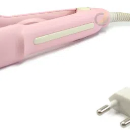 MARSELITE Mini Hair Crimper - Quick Heat Ceramic Plates Compact Travel Styler Pink Electric Hair Styler-image-94