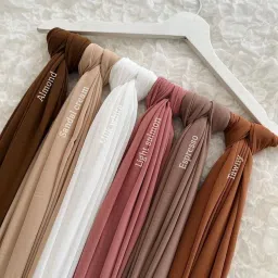 Self Design, Solid Chiffon, Georgette Women Multicolor Faux Turtleneck Neck Cover, Scarf, Bluetooth Scarf, Fancy Scarf, Stole-image-14