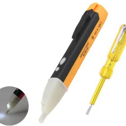 Electrical Line Tester + Non Contact Voltage Detector/Tester Pocket Pen 90-1000V Digital Voltage Tester-14