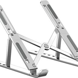 ELVIES Adjustable Laptop Stand Foldable Portable Compatible , Foldable, Ergonomic lapstand011 Laptop Stand-image-60