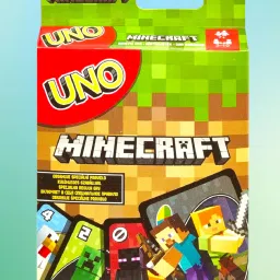 woyr UNO Minion and Minecraft Paper Playing Cards| 112 UNO Playing Card Game image 3
