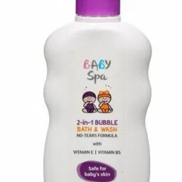 modicare BABY SPA 2 IN 1 BUBBLE BATH & WASH (200ml each) pack of 2 image 2