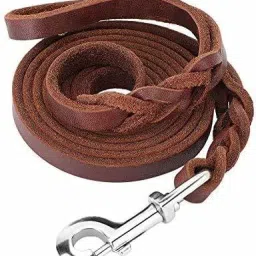 Heavy Duty Leather Dog Leash 6 Foot x 3/4 inch - Strong & Soft Leather Leash for Large and Medium Dogs - Best Training Leash 182 cm Dog Strap Leash-image-10
