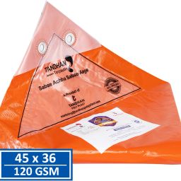 Tarpaulin Cross Laminated Multilayer Reversible Dual Color 45 X 36 FT Tent - For Heavy Duty Waterproof Poly Tadpatri 120 Gsm Plastic Cover Tharpai, Thadika, Tarp-image-47