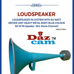 NEW LOUDSPEAKER PA SYSTEM WITH 60 WATT DRIVER UNIT HEAVY METAL BODY NEW LOUDSPEAKER PA SYSTEM WITH 60 WATT DRIVER UNIT HEAVY METAL BODY (Blue Color) Outdoor PA System-24