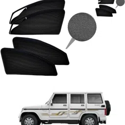 Rear Window, Side Window Sun Shade For Mahindra Bolero-12