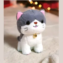 Soft toys for girls Sitting Cat - 20 cm-image-21