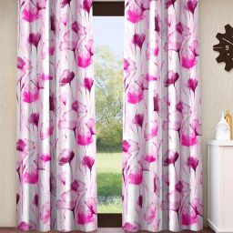 153 cm (5 ft) Polyester Semi Transparent Window Curtain (Pack Of 2)-28