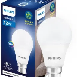 philips 12 W Basic Round B22 LED Bulb image 2