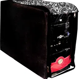 RS Creations PC Computer Cover Full Set for 18.5 inch Computer Monitor, Keybord (8*18 Inch) and CPU (7.5*18*16 Inch)- Computer Cover Set of 3 for 18.5 and 19 inches monitot image 4