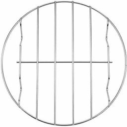 indian decor 31475 Cooking Rack Round 304 Stainless Steel Baking and Cooling Steaming Rack W Stand Cookware 3 Slice Toast Rack image 2