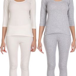 Selfcare New Combination Of Colours Women Top - Pyjama Set Thermal-image-96