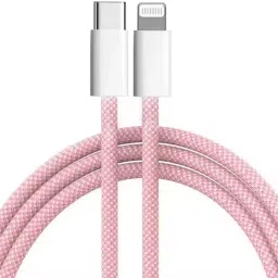 Punnkk Lightning Cable 1 m Braided USB C to Lightning-Fast Charging Data Sync. Cable-41