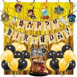 Hary Poter Birthday Decorations, Hary Poter Birthday Party Supplies for Kids-image-69