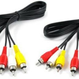 SRIGEETA TV-out Cable for Set Top Box,DVD Players etc Pack of 2 (Black)-image-22