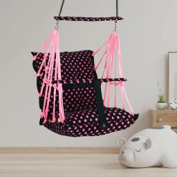 Cotton baby swing for Kids children chair jhula 1-6 Years Folding & Washable Swings-image-22
