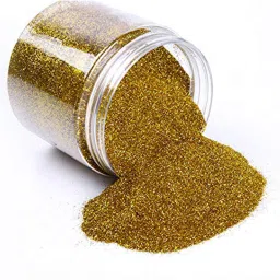Glitter Sparkle Powder for Resin, Arts & Craft Supplies (Pack Of 12-Golden)-picture-31