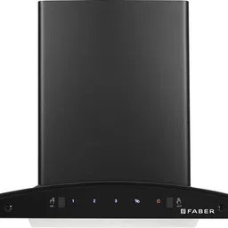 faber Hood Sydney FL SC AC BK 60 Auto Clean Curved Glass 60 cm| Touch & Gesture Control| Autoclean| Filterless|Powerful suction| Low Noise Wall Mounted Black 1200 CMH Chimney-picture-13