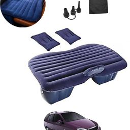 Universal Blue Car Bed With 2Pillows/Air Pump/knozzel For Travel/Camping 150 Universal Polyster Blue Car Bed For Travelling/Home/Camping-150 Car Inflatable Bed-image-90