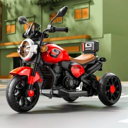 RX-100 Motorcycle with LED Lights and music with Foot Accelerator Bike Battery Operated Ride On-image-36