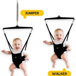kohim mart 2 in 1 Baby Jumper Bouncer & Walker with Hooks Bouncer image 2
