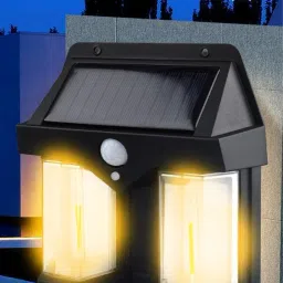 IP65 Waterproof New Solar Wall Lamp with 3 Modes Solar Tungsten Wall Light Flood Light Outdoor Lamp-image-31